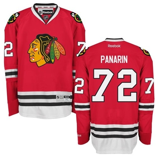 Artemi Panarin Youth Reebok Chicago Blackhawks Authentic Red Home NHL